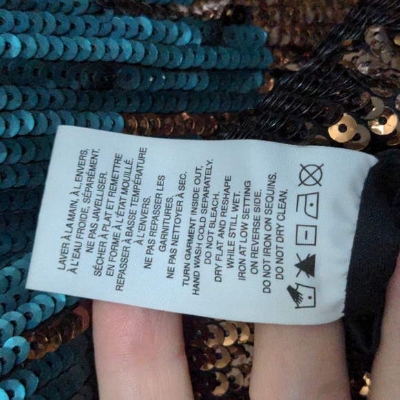 Flapper style sequin dress - Picture 7 of 8